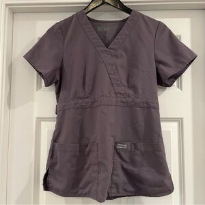 Grey's Anatomy Gray Scrub Top